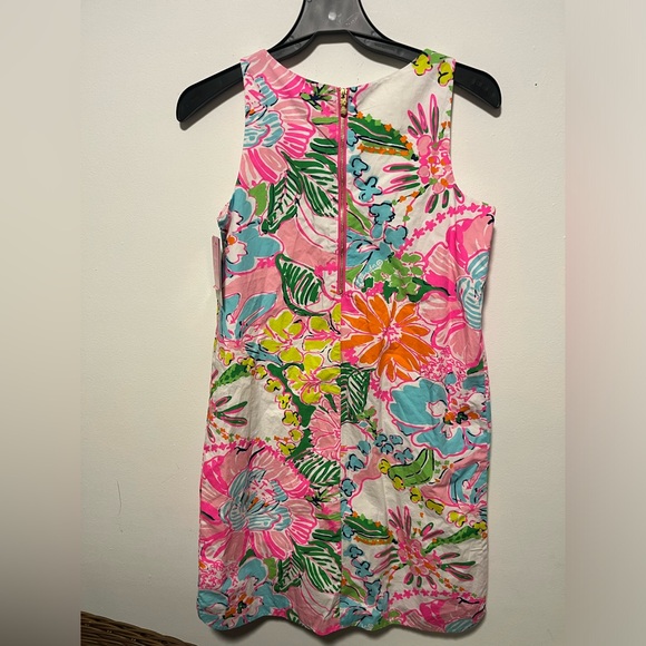 NWT Lily Pulitzer For Target Floral Sleeveless Dress with Lace Trim - Picture 2 of 4